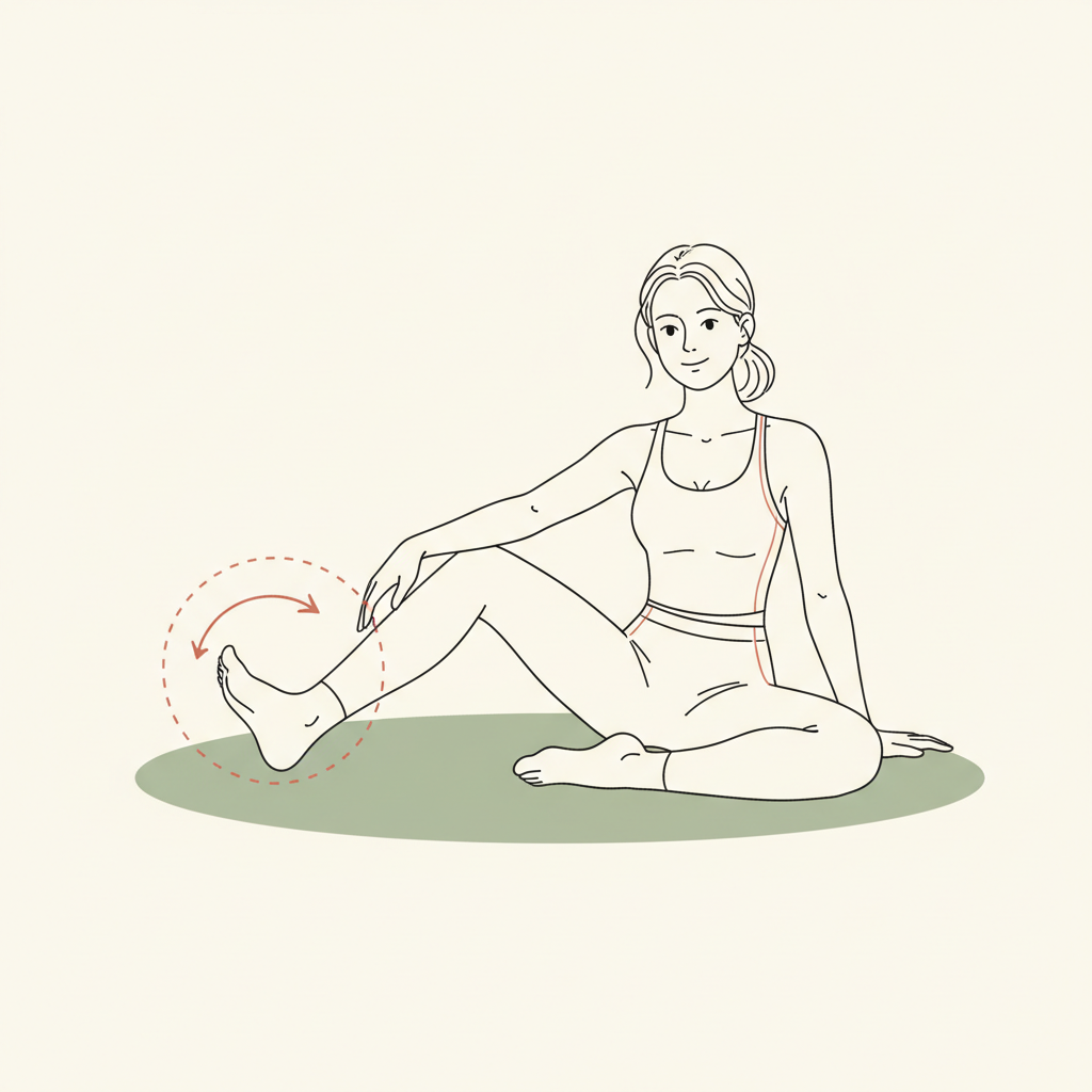 Illustration of Ankle Rotations
