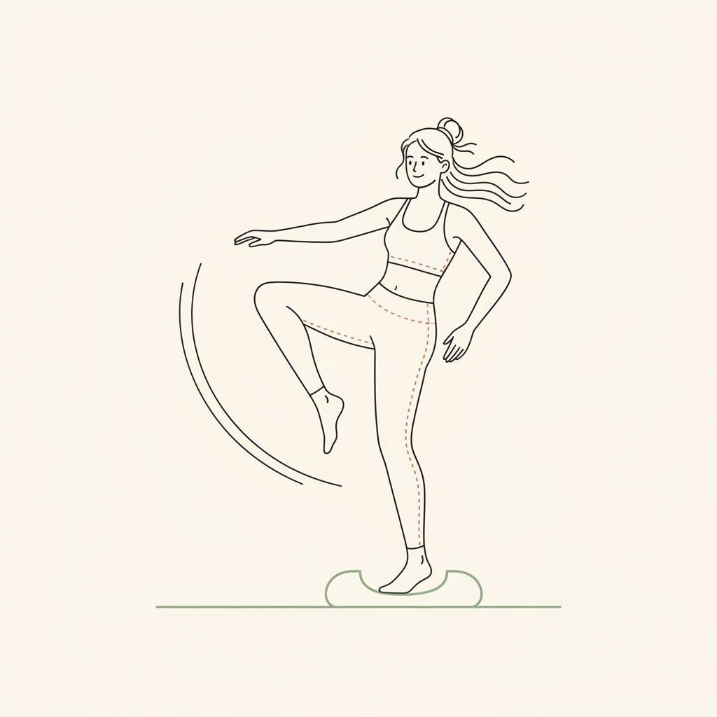 Illustration of Dynamic Hip Openers