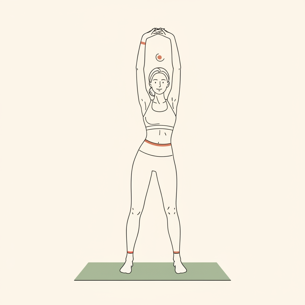 Illustration of Full Body Lengthen