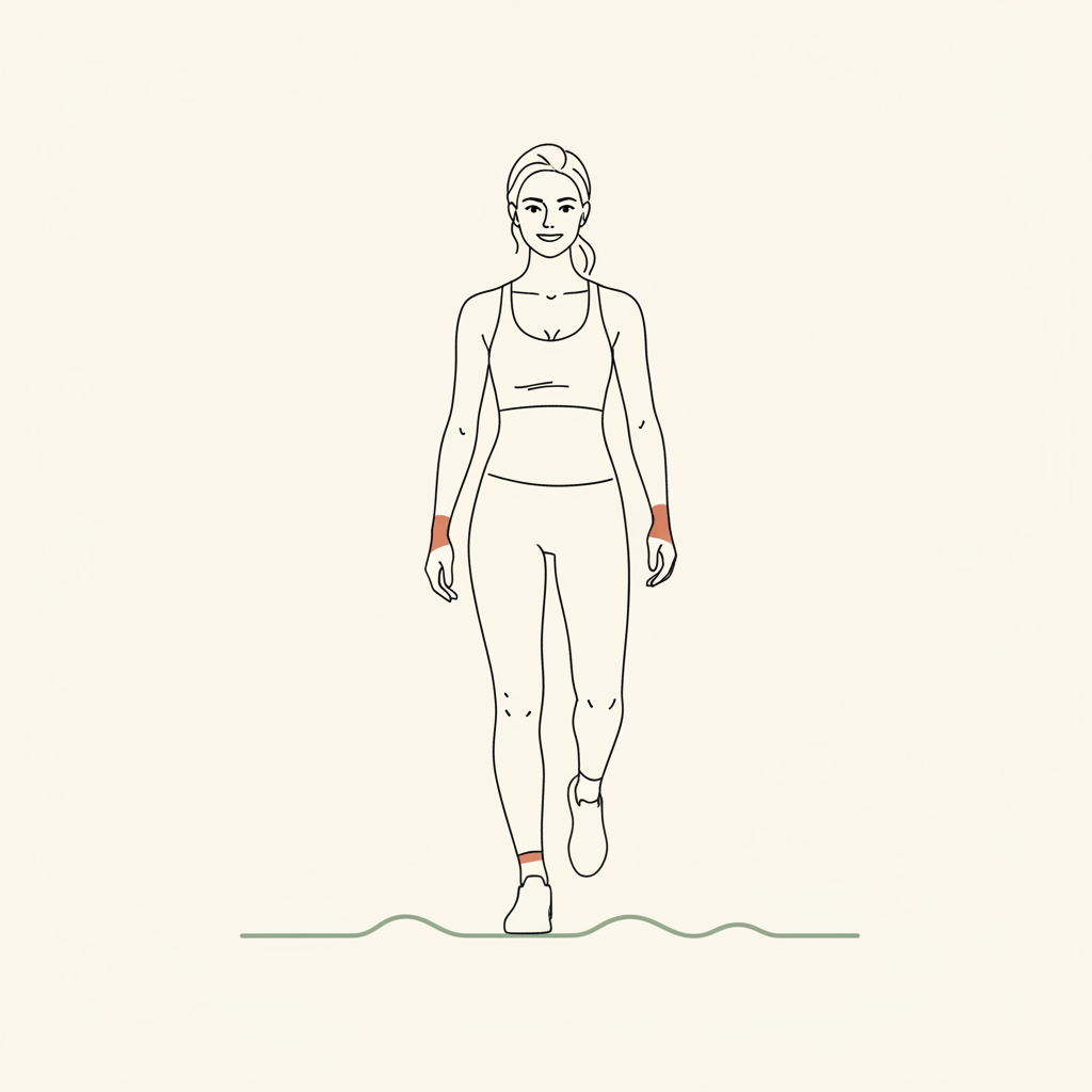 Illustration of Heel-to-Toe Walk