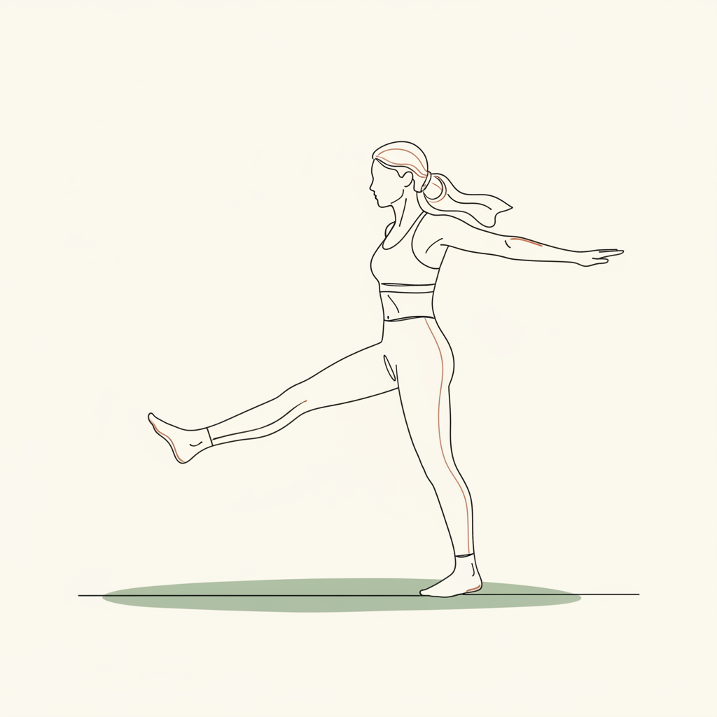 Illustration of Leg Swings (forward/back, per side)