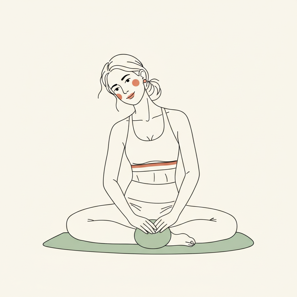 Illustration of Neck Rolls