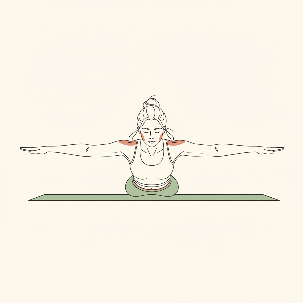 Illustration of Prone T-Raises