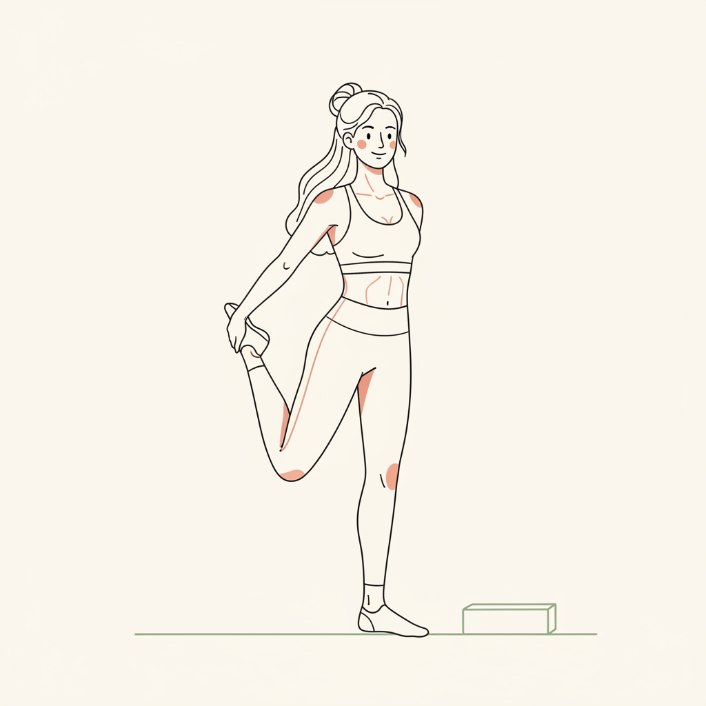 Illustration of Quad Stretch