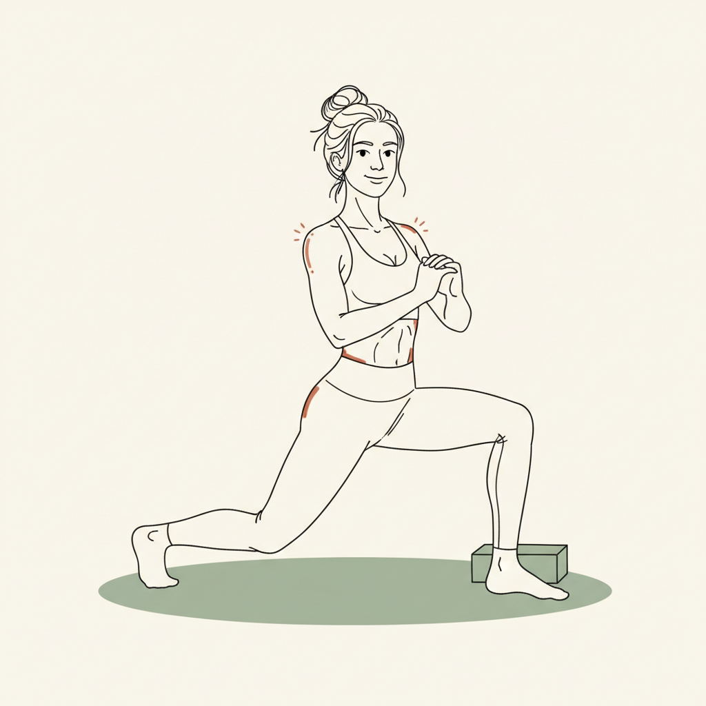 Illustration of Reverse Lunge