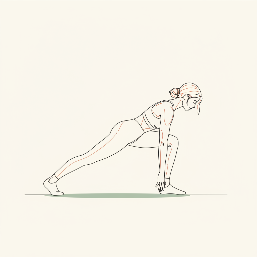 Illustration of Single-Leg Deadlift (unloaded, per side)