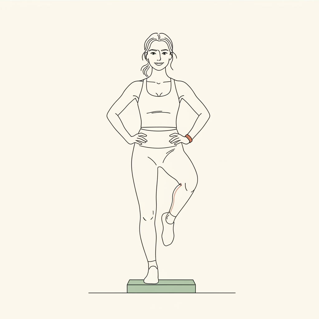 Illustration of Standing Calf Raises